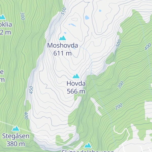 Map of Hovda