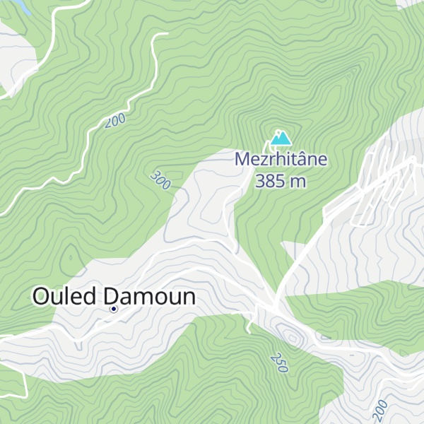 Map of Koudiat Mtaa es Sour
