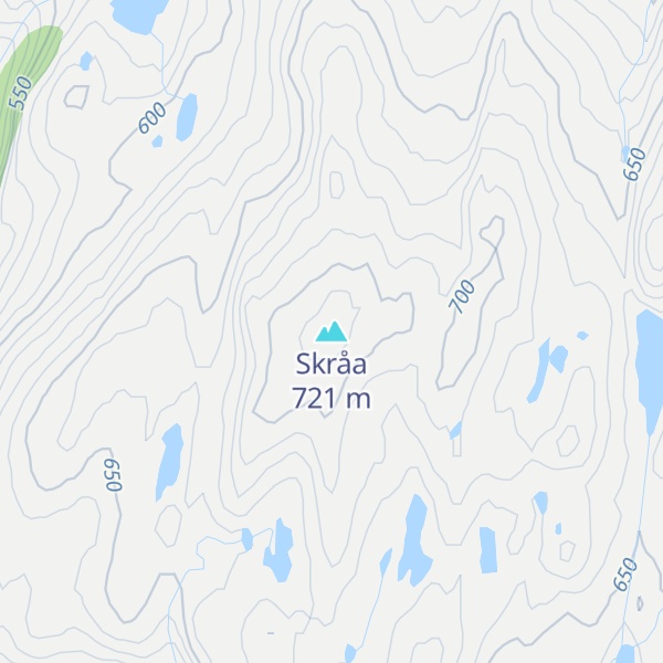 Map of Skråa
