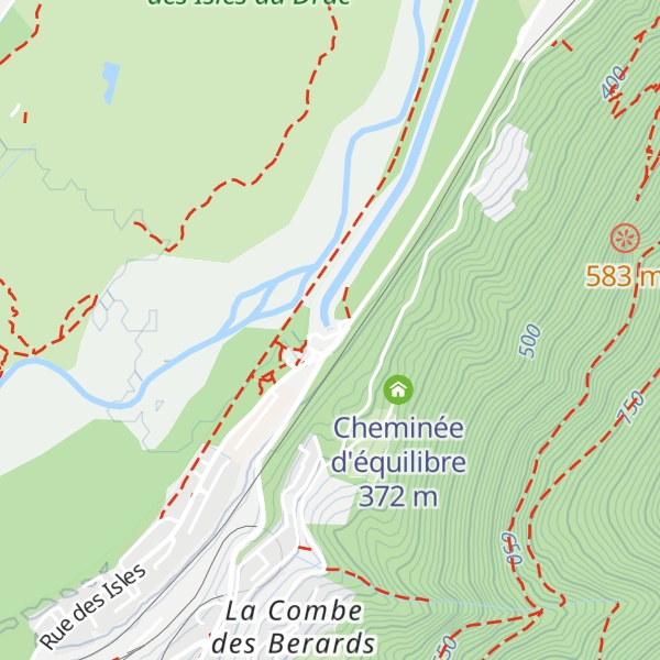 Map of Centrale électrique de Saint-Georges de Commiers