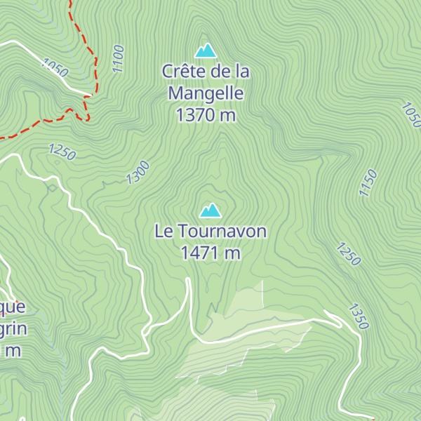 Map of Le Tournavon