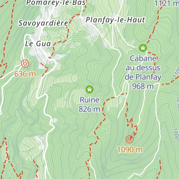 Map of Ruine