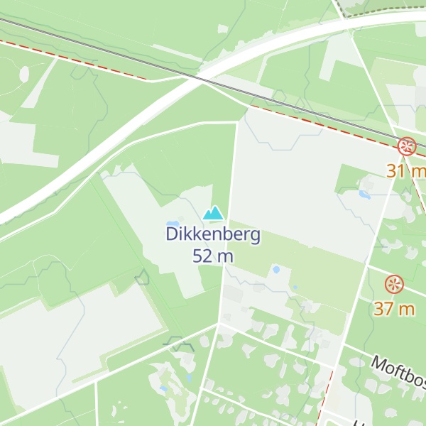 Map of Dikkenberg