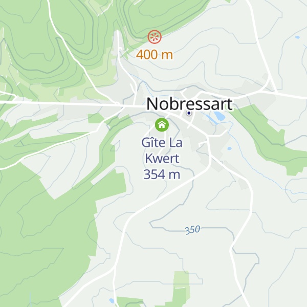 Map of Gîte de la Schock
