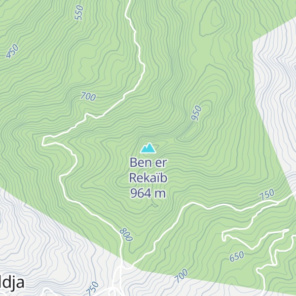 Map of Ben er Rekaïb