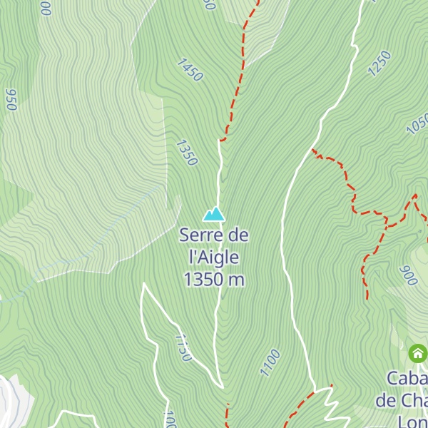 Map of Serre de l'Aigle