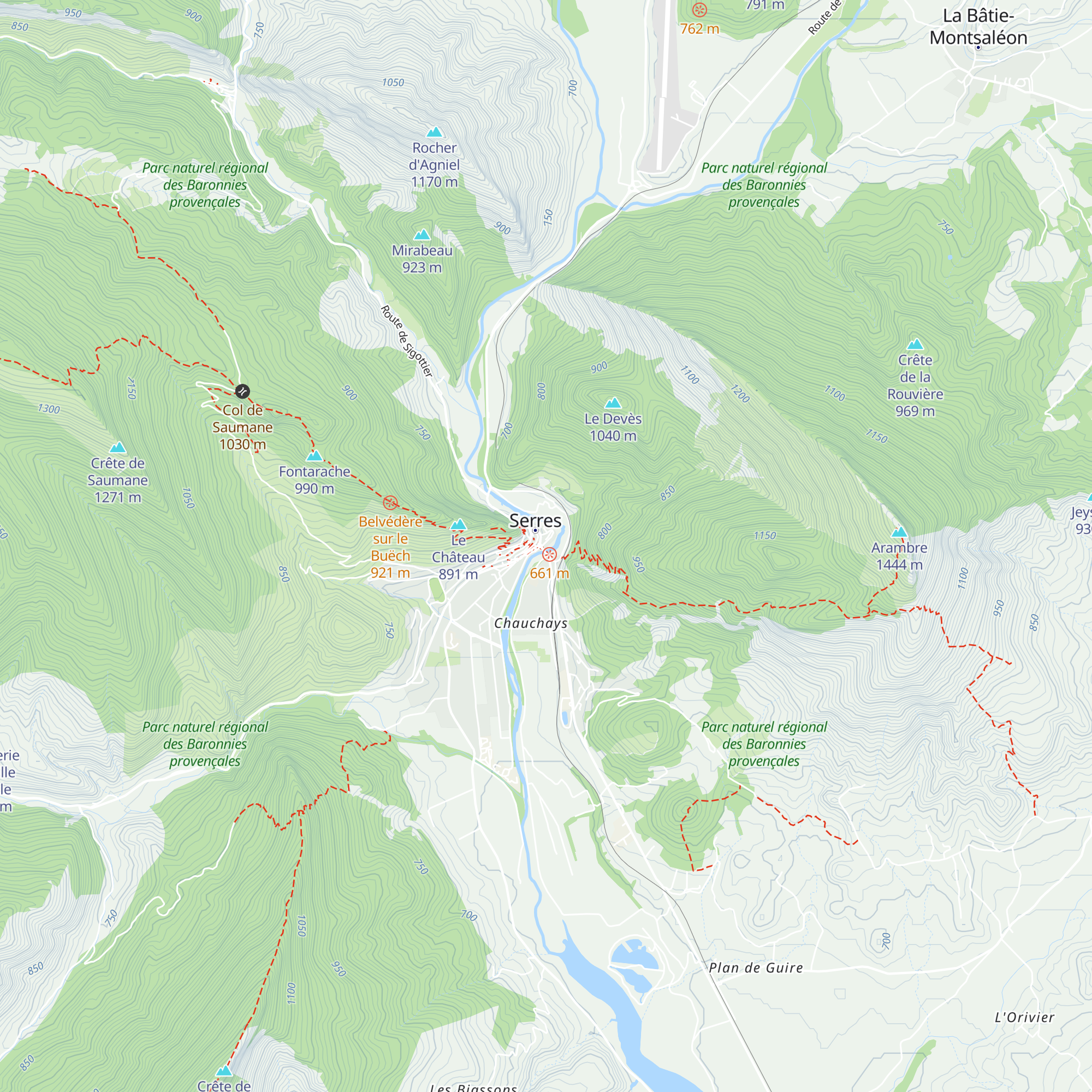 Serres – Office de tourisme map