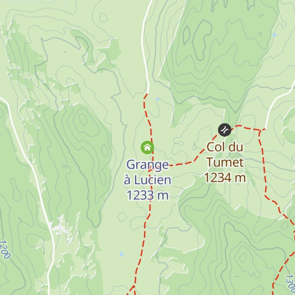 Map of Grange à Lucien