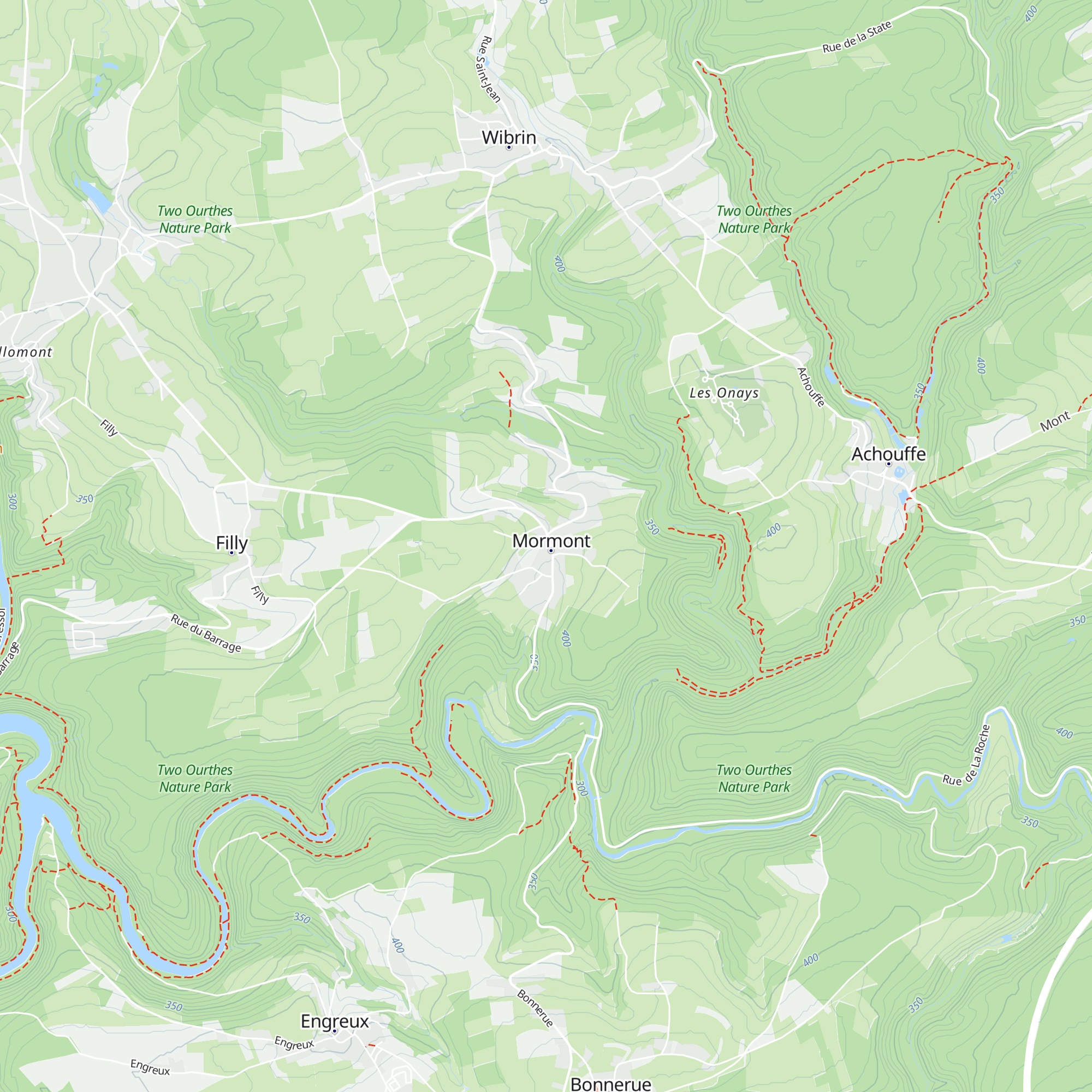 Gîte Kaleo Mormont map