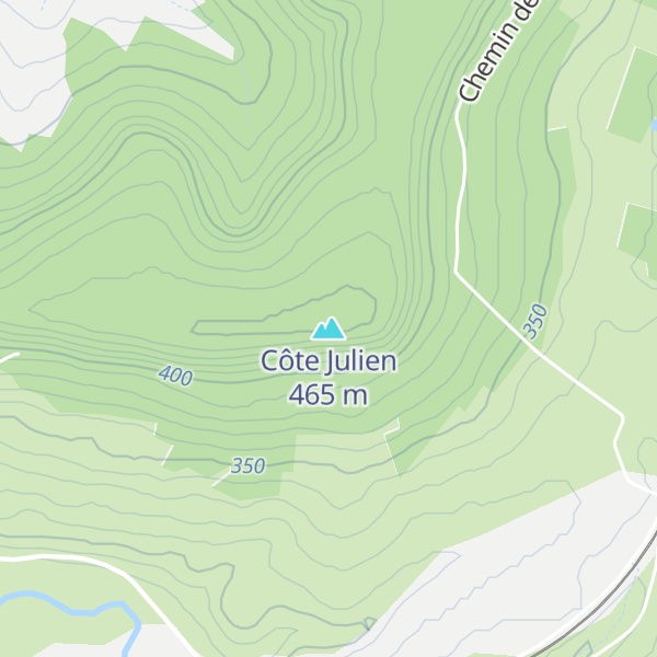 Map of Côte Julien