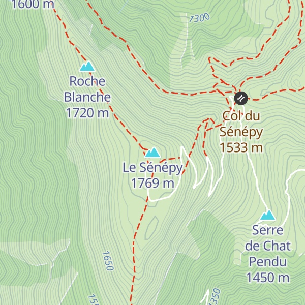 Map of Le Sénépy