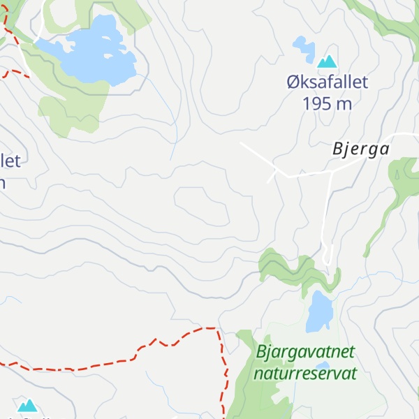Map of Glansvollen