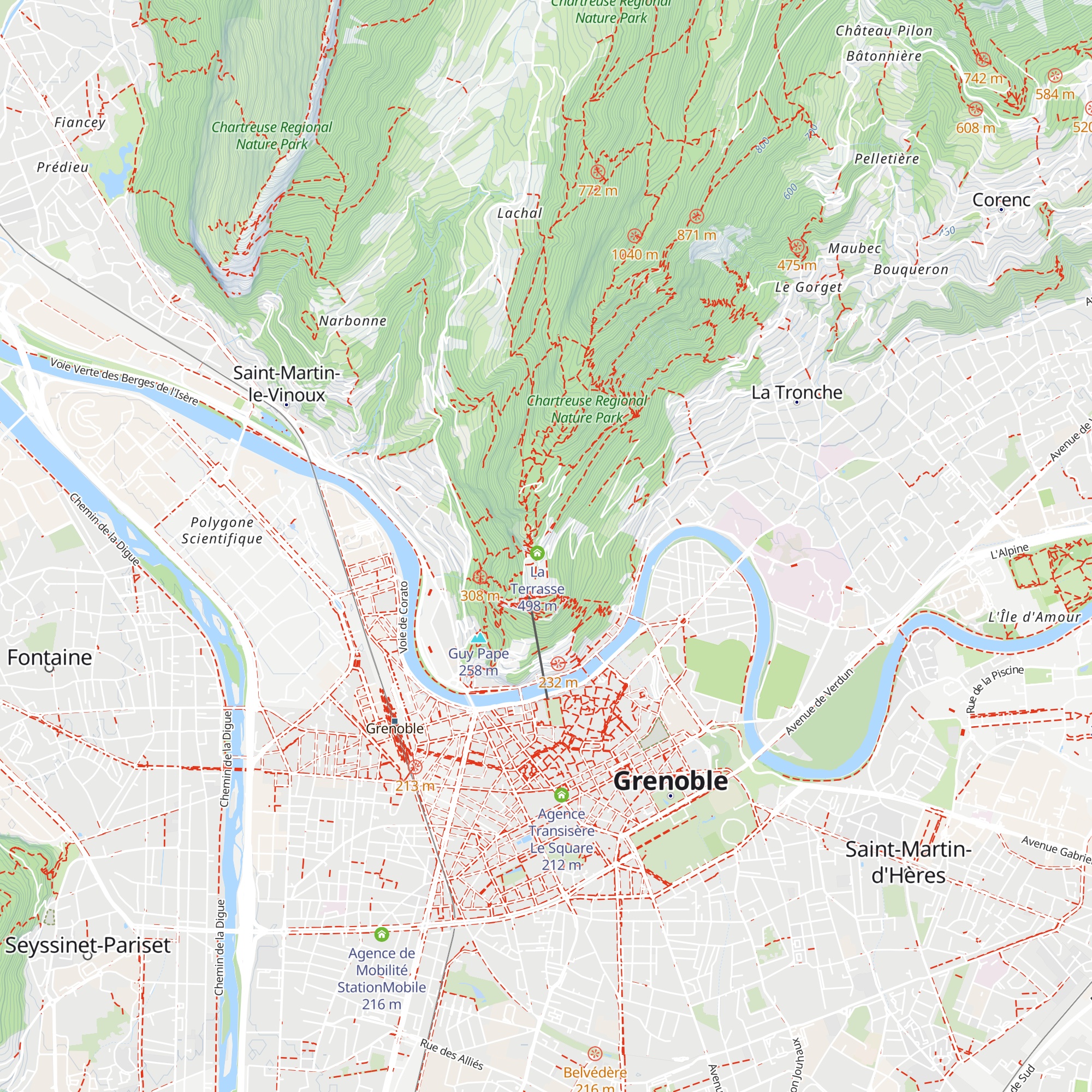 Chez le Pèr' Gras map