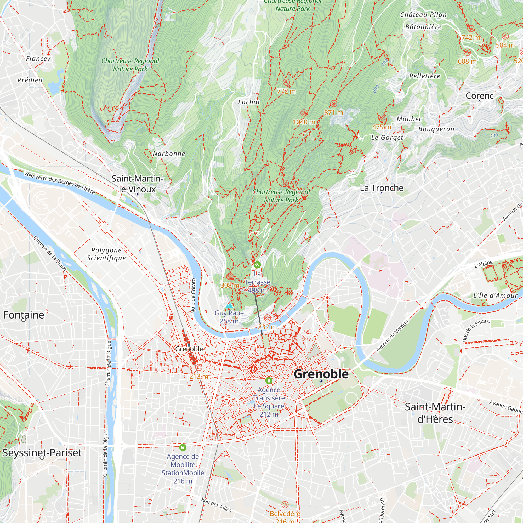 Chez le Pèr' Gras map