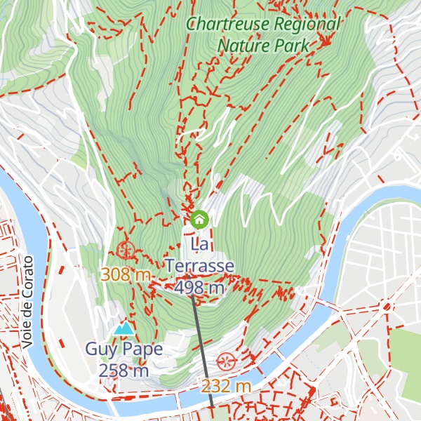 Map of Chez le Pèr' Gras