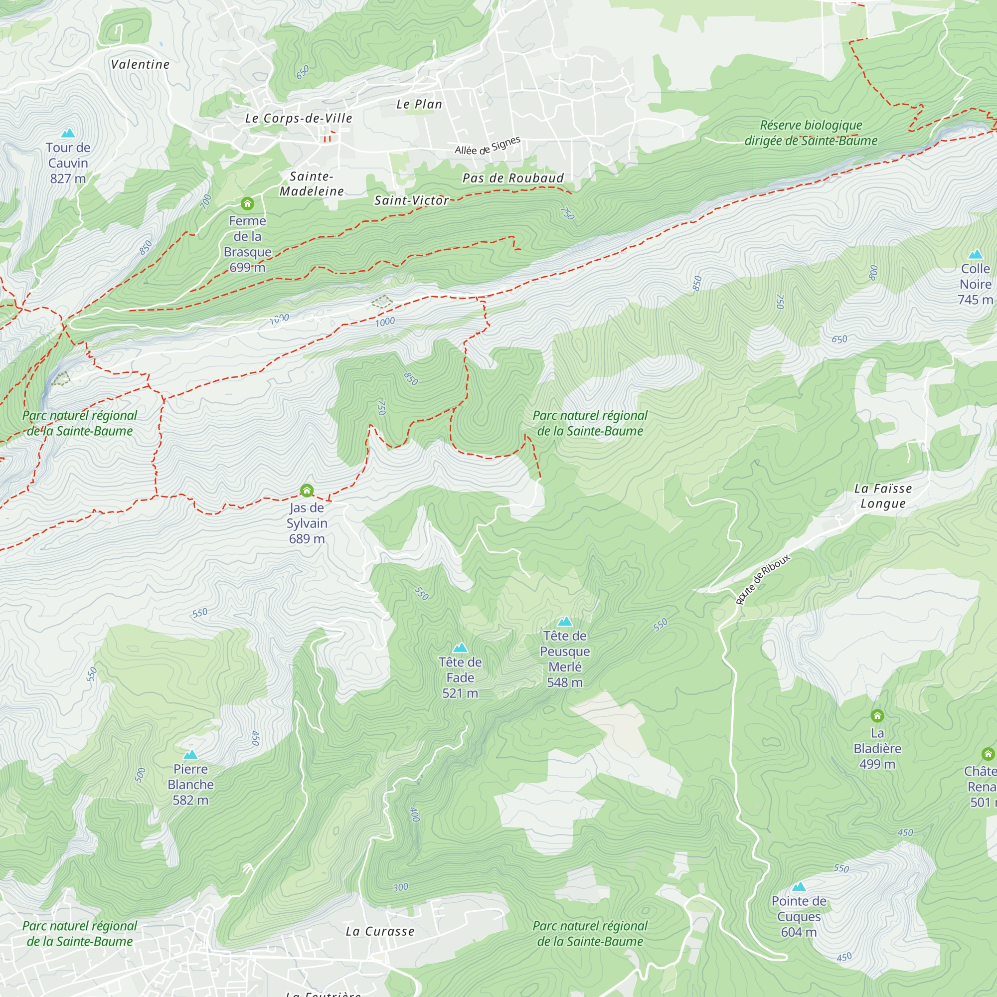 Jas de Frédéric map