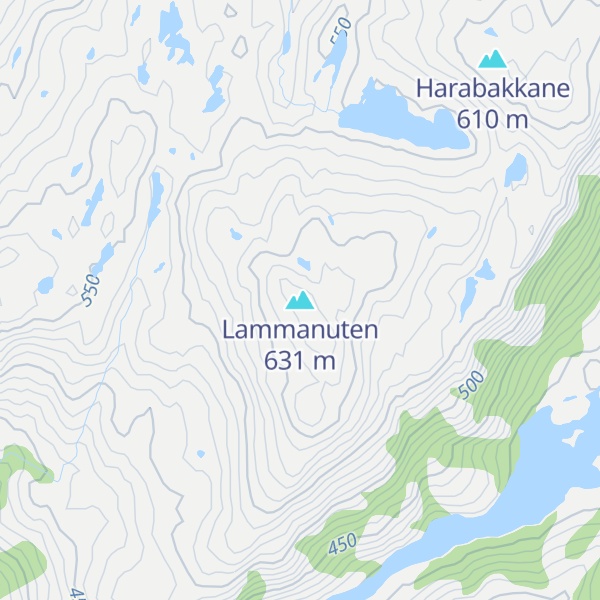 Map of Lammanuten
