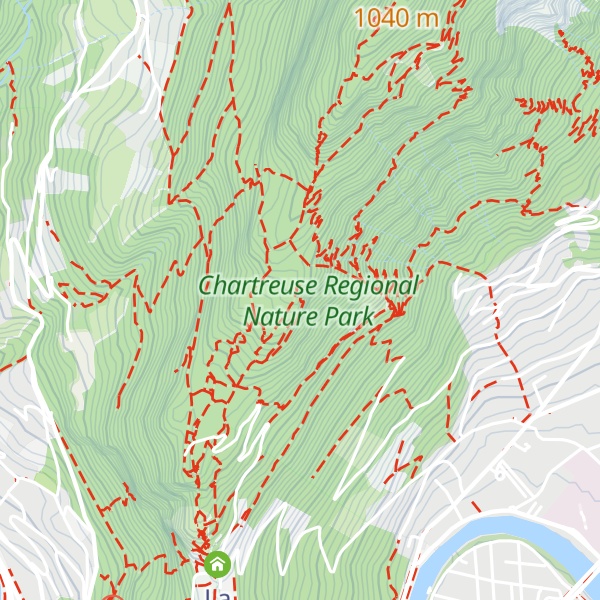 Map of Bec du Corbeau