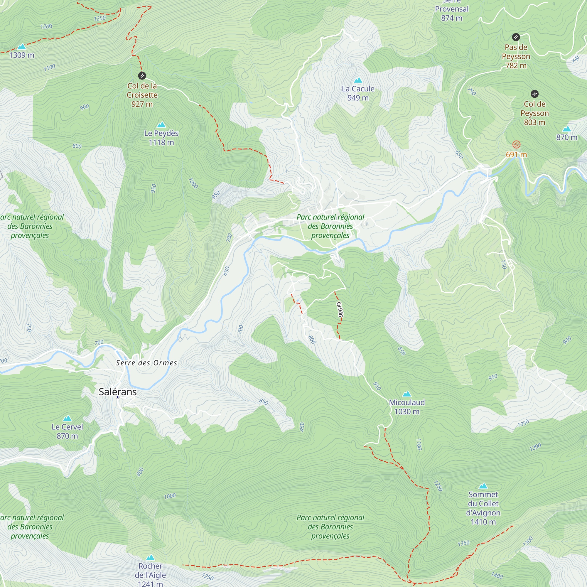 Bergerie map