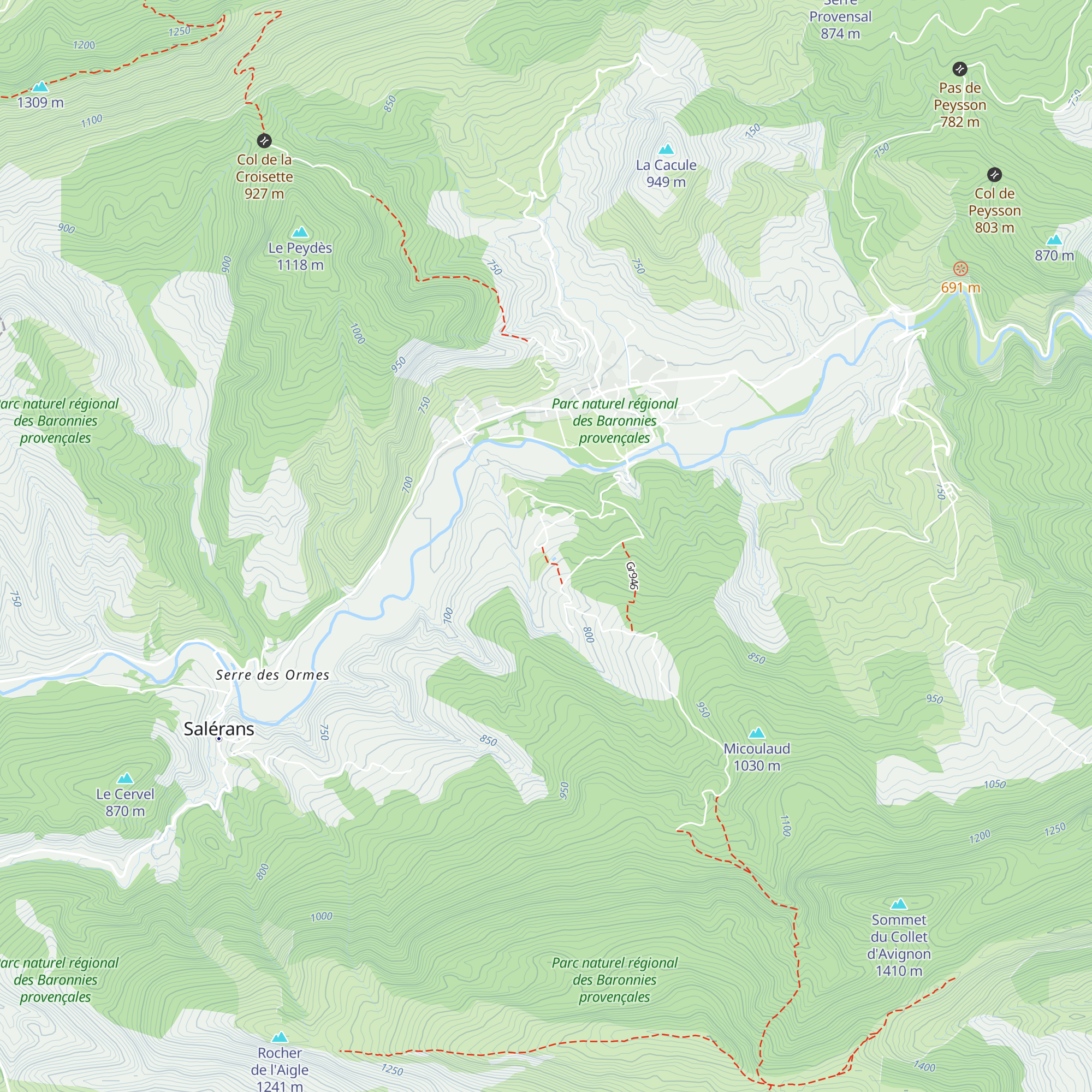 Bergerie map