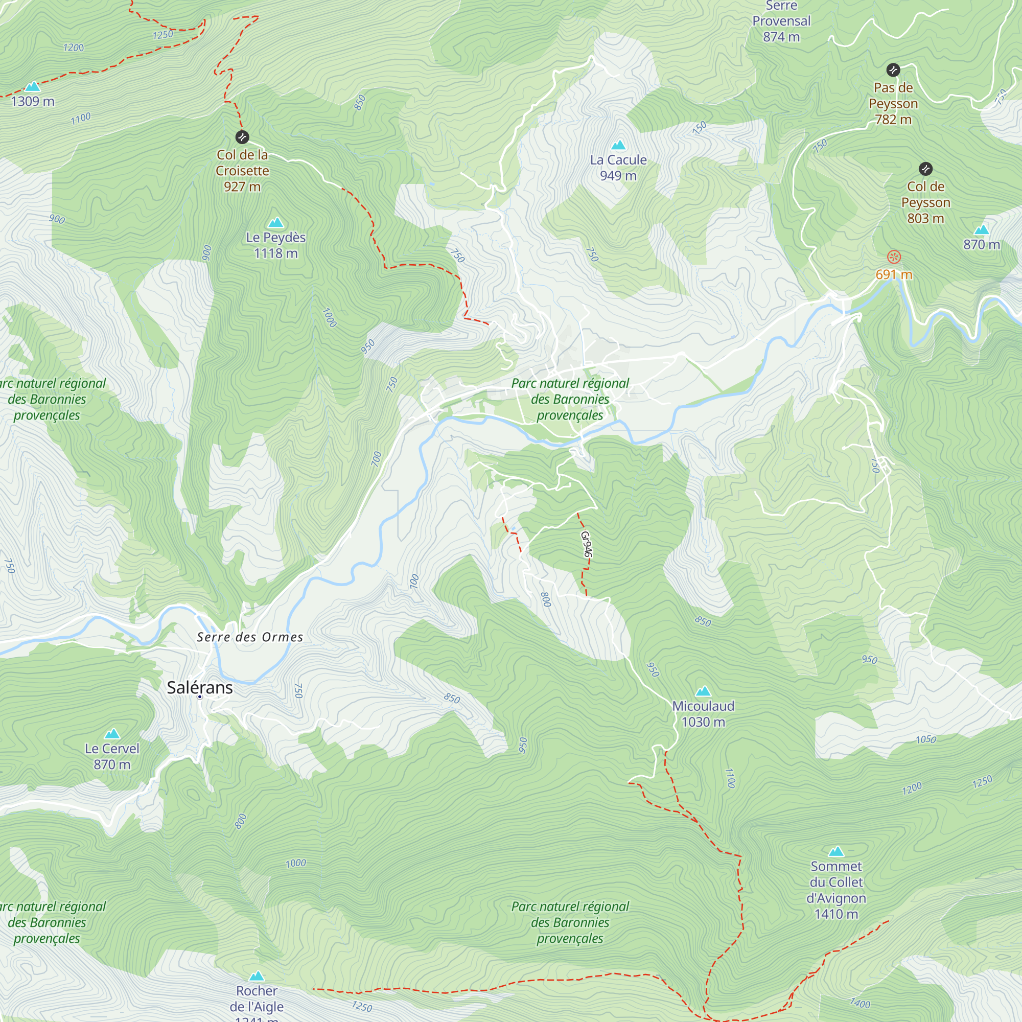 Cabanon map