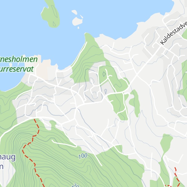Map of Krokahaugen