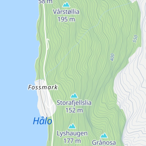Map of Osphaugen