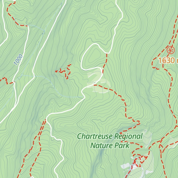 Map of Abri forestier de Girieux