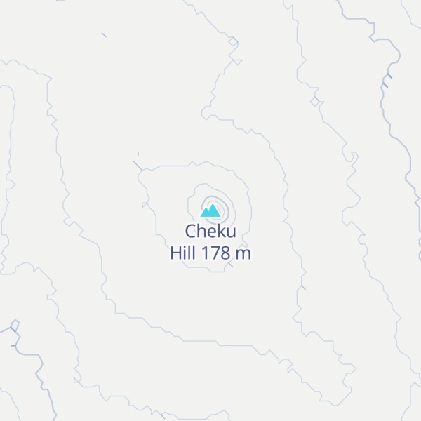 Map of Cheku Hill
