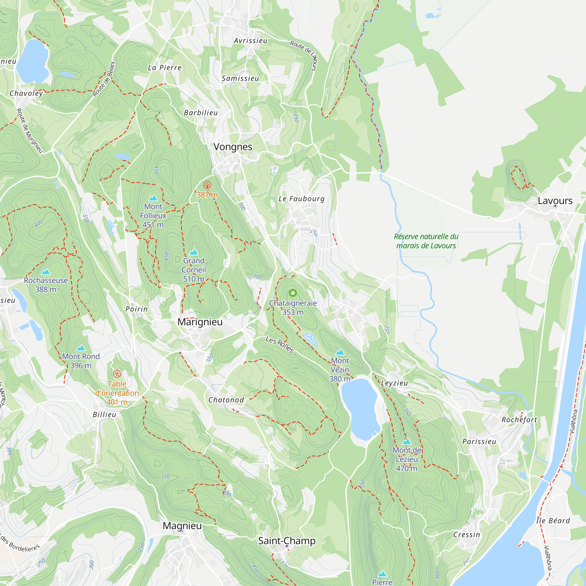 Chataigneraie map