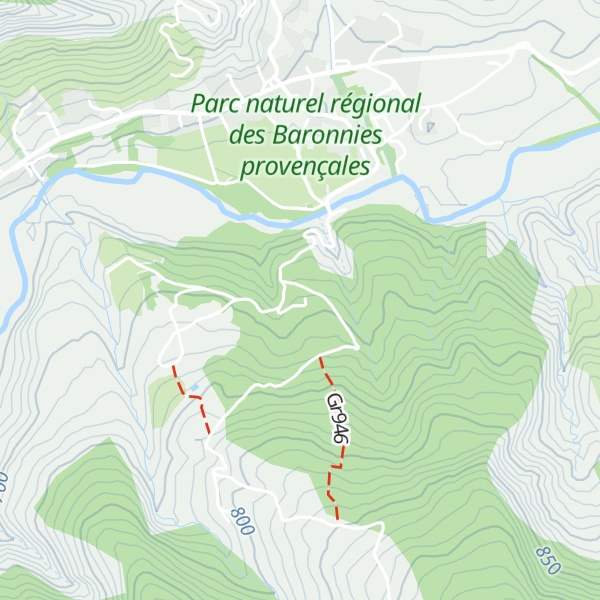 Map of Ferme de l'Ubac