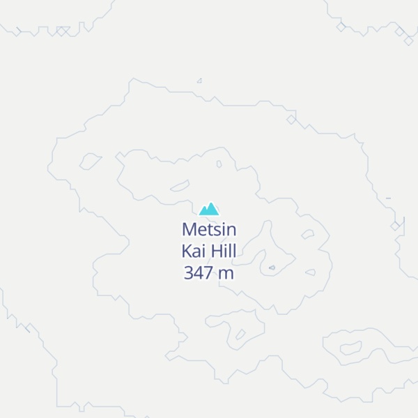 Map of Metsin Kai Hill