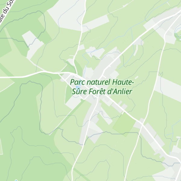Map of Gîte de la ferme des Bisons