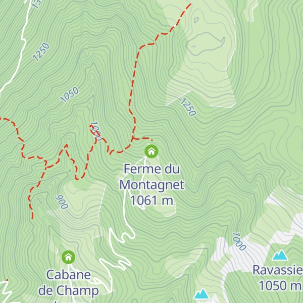 Map of Ferme du Montagnet
