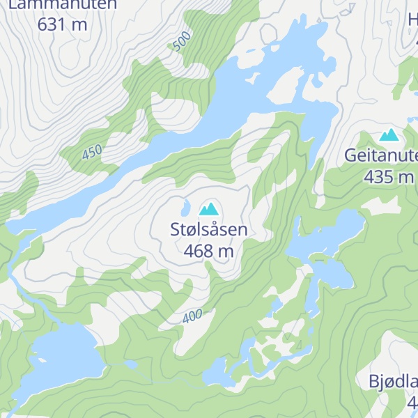 Map of Stølsåsen