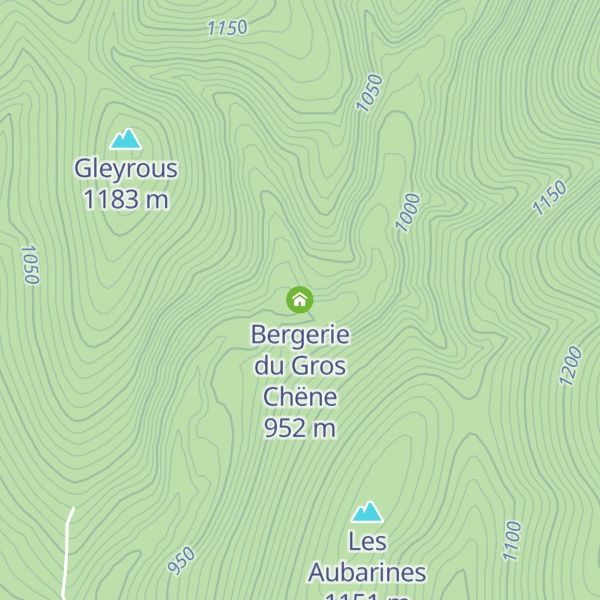 Map of Bergerie du Gros Chëne