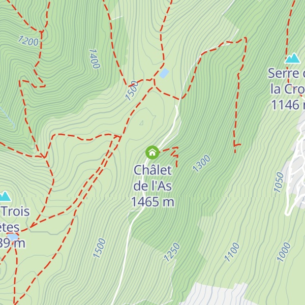 Map of Châlet de l'As