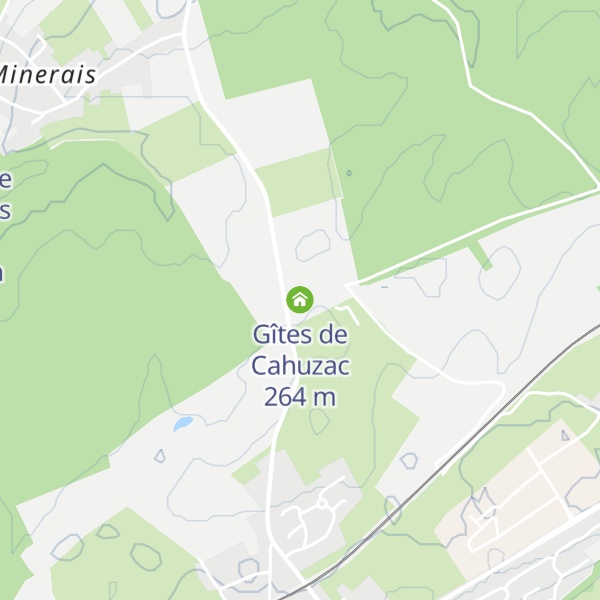 Map of Gîtes de Cahuzac