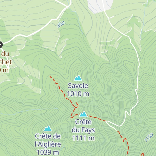 Map of Savoie