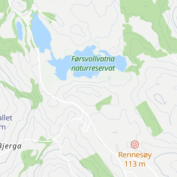 Map of Skjenhammar