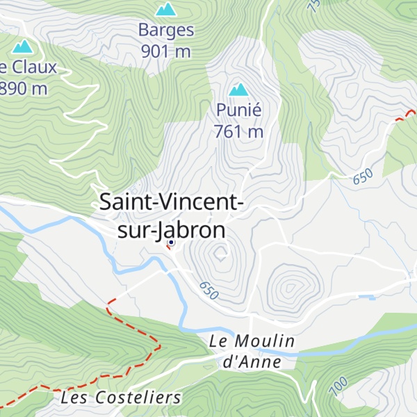 Map of Chapelle de Saint-Vincent