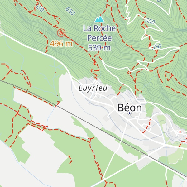 Map of Gîte le Tamaris