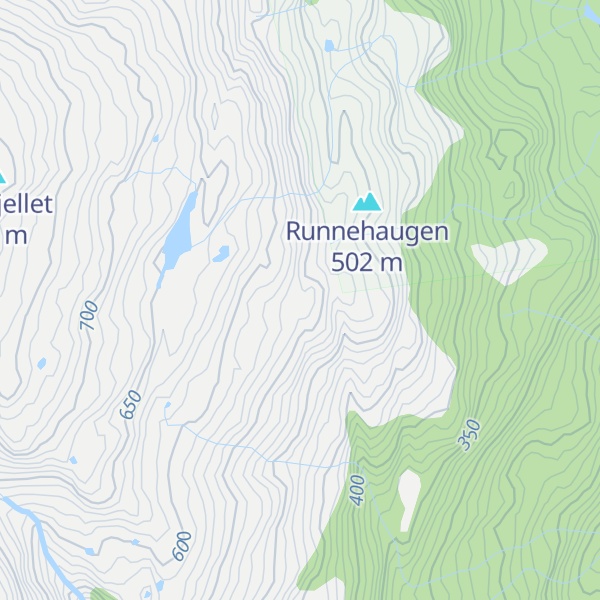 Map of Botnafjellet
