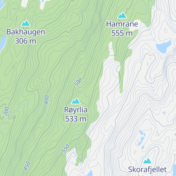 Map of Lisetreåsen