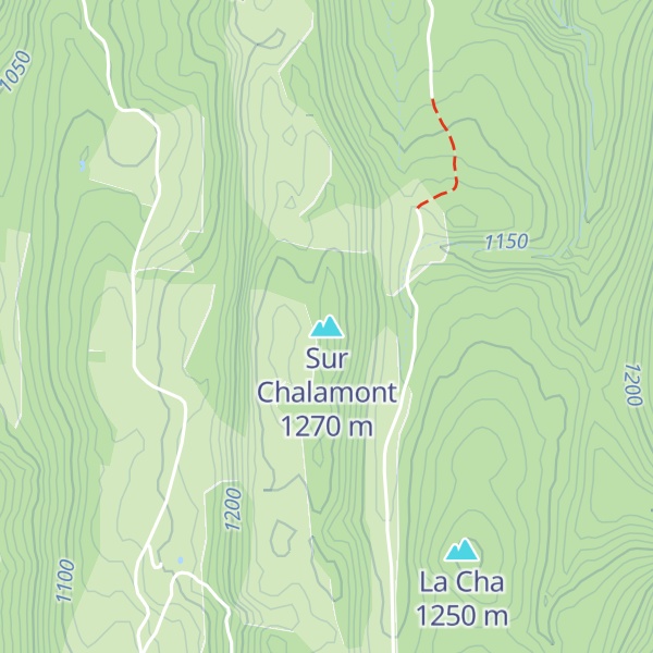Map of Sur Chalamont