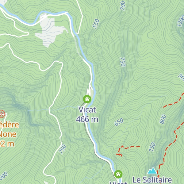 Map of Vicat