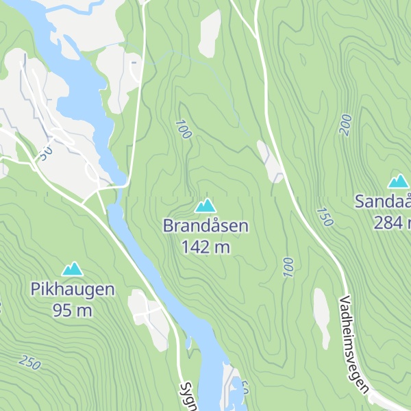 Map of Brandåsen