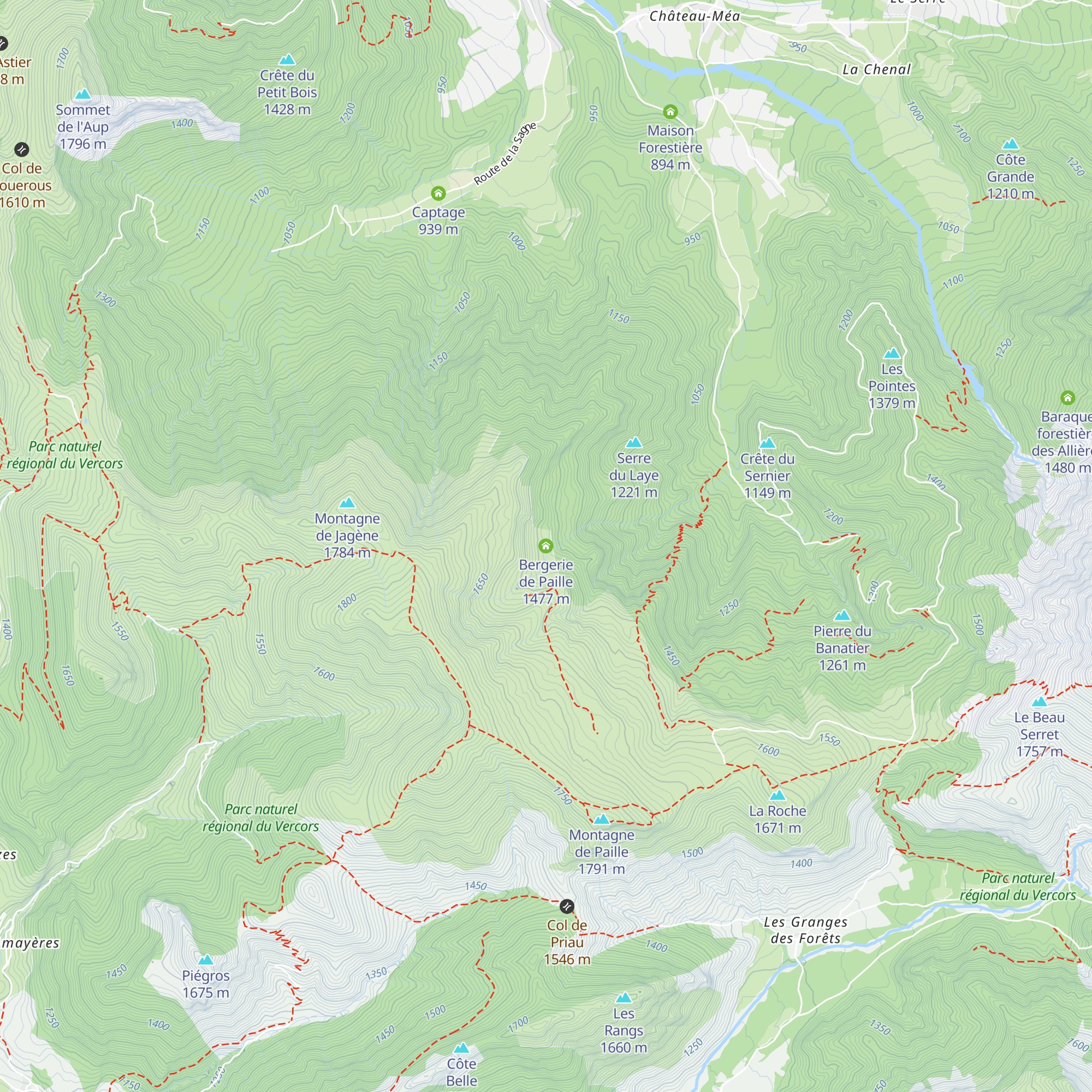 Bergerie de Paille map