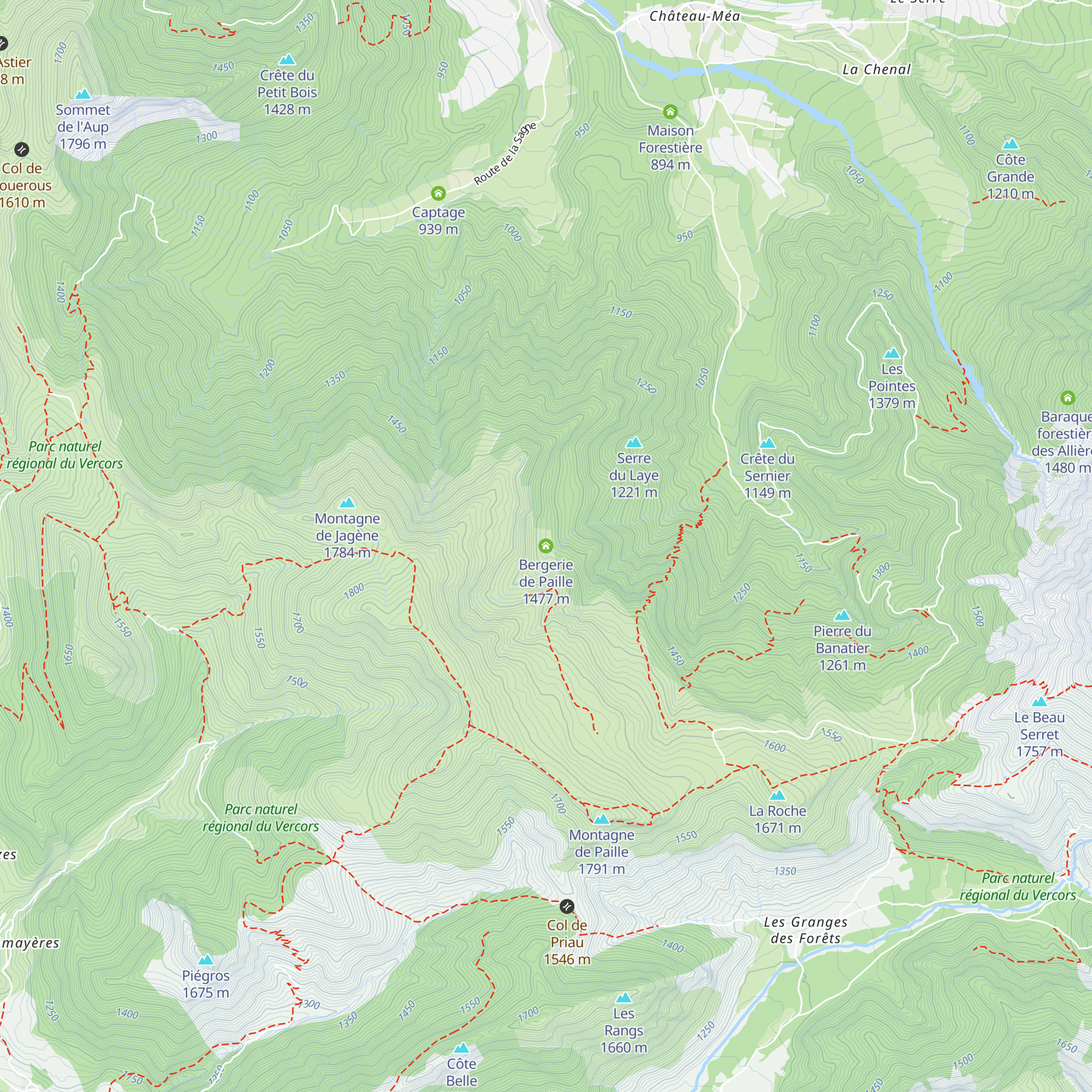 Bergerie de Paille map