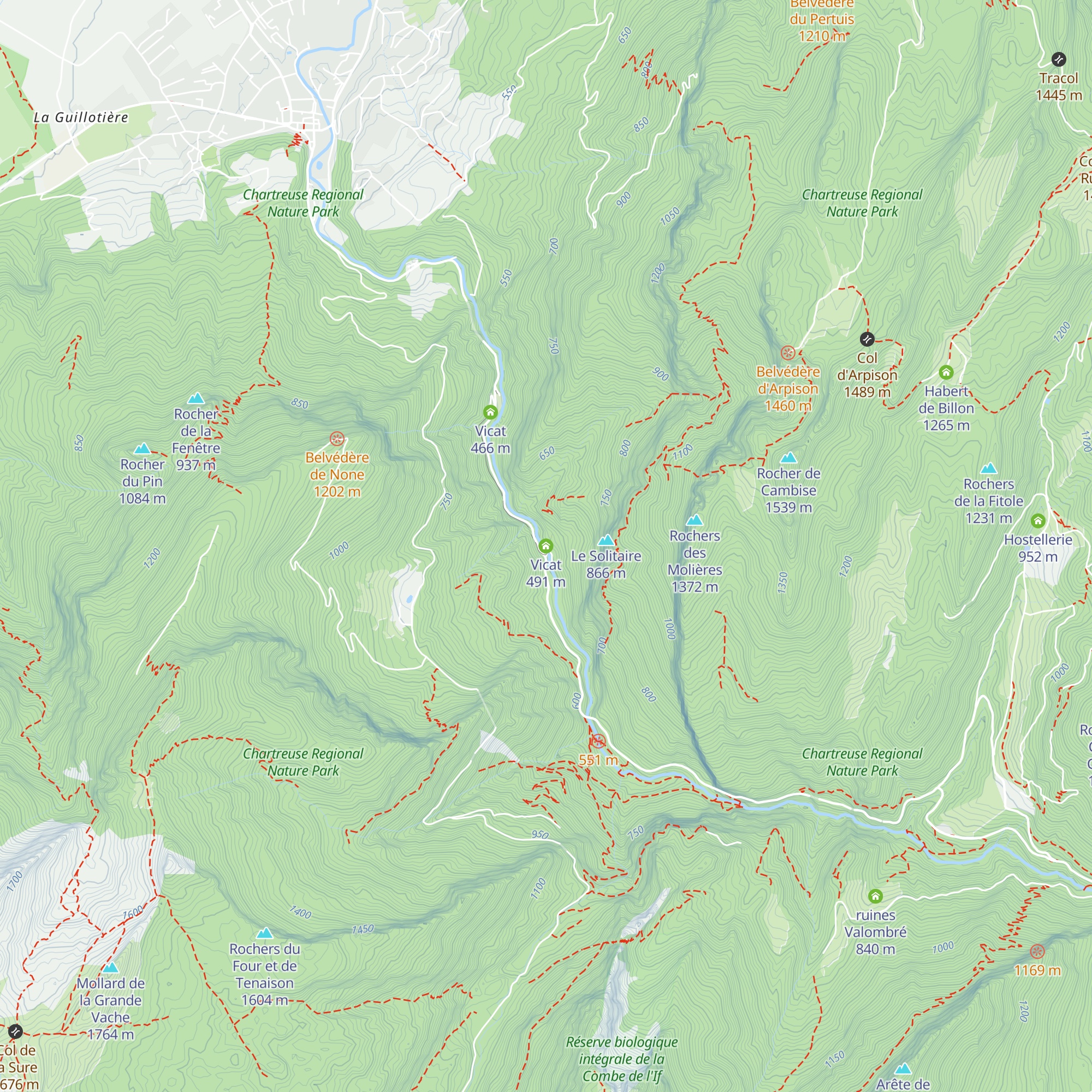 Vicat map